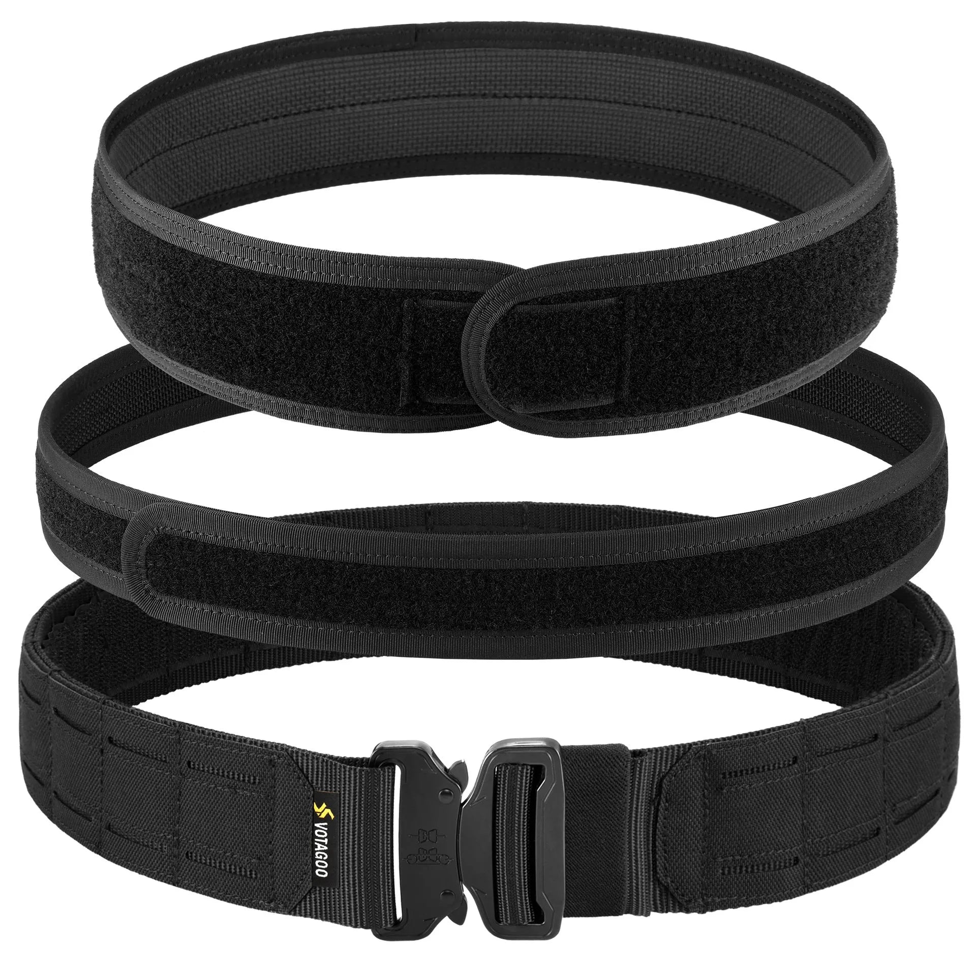 VOTAGOO military waist belt with quick-release buckle in CP camouflage colour