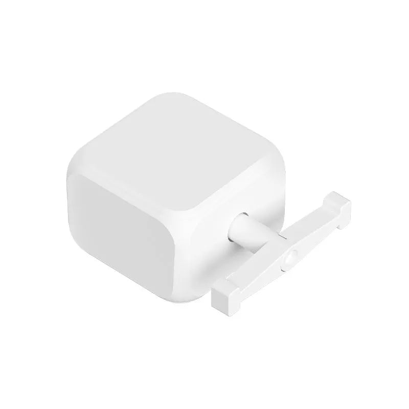 White Bluetooth rocker arm finger robot for remote appliance control