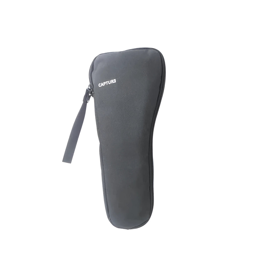 Black cloth storage bag for mobile phone stabilizer and camera accessories.