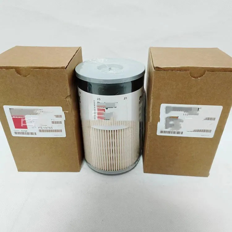 FS19764 diesel fuel filter with folding element for generator sets, dimensions 106.93mm diameter 178.79mm height
