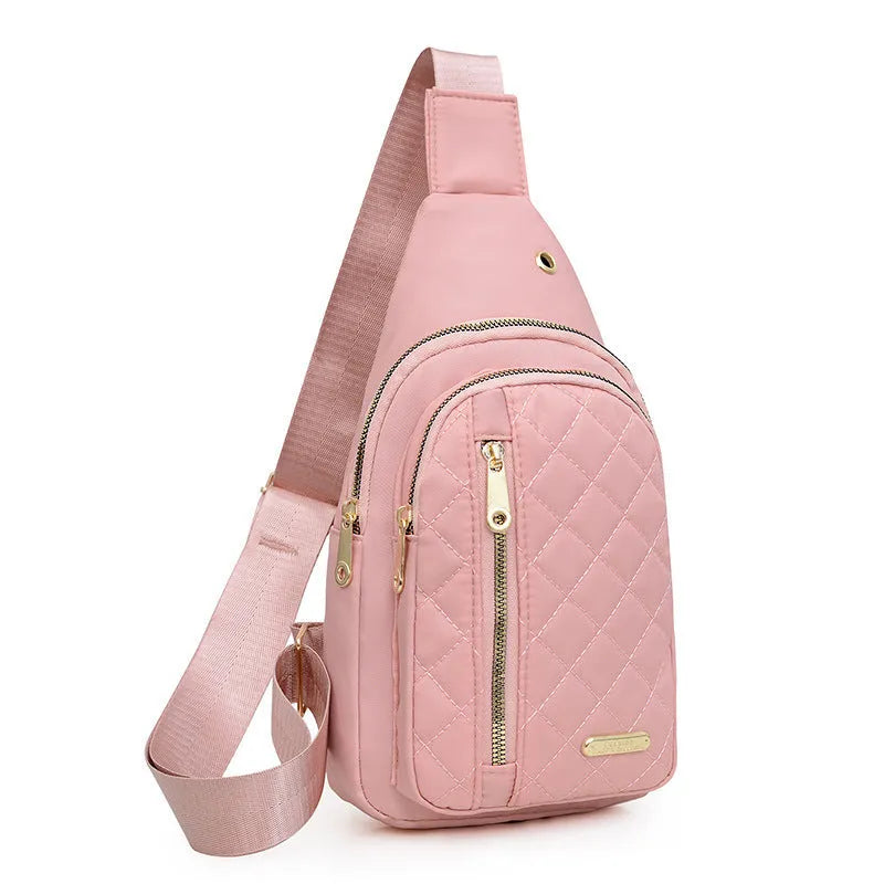 Oxford cloth crossbody chest bag in multiple colour and style options