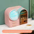 Plastic cosmetic storage rack in modern simplicity style with 35-litre capacity for lipsticks and skincare products
