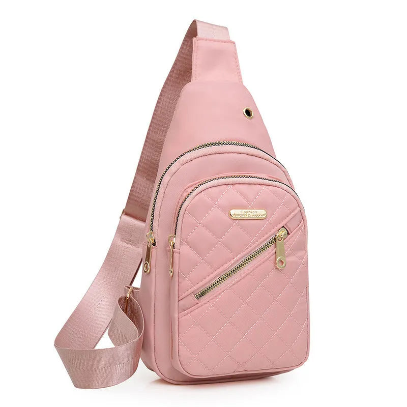 Oxford cloth crossbody chest bag in multiple colour and style options