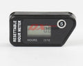 Black waterproof LCD maintenance timer for vehicle service reminders