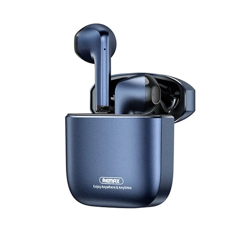 REMAX AlloyBuds 1 true wireless earphones black in-ear with charging case ENC noise reduction Bluetooth 5.3
