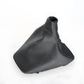 Black PU leather gear dust cover for BMW 3 Series car interior
