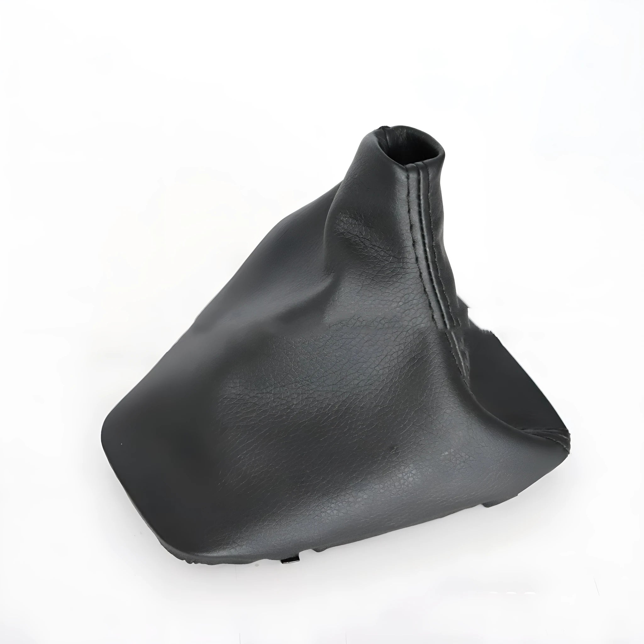 Black PU leather gear dust cover for BMW 3 Series car interior