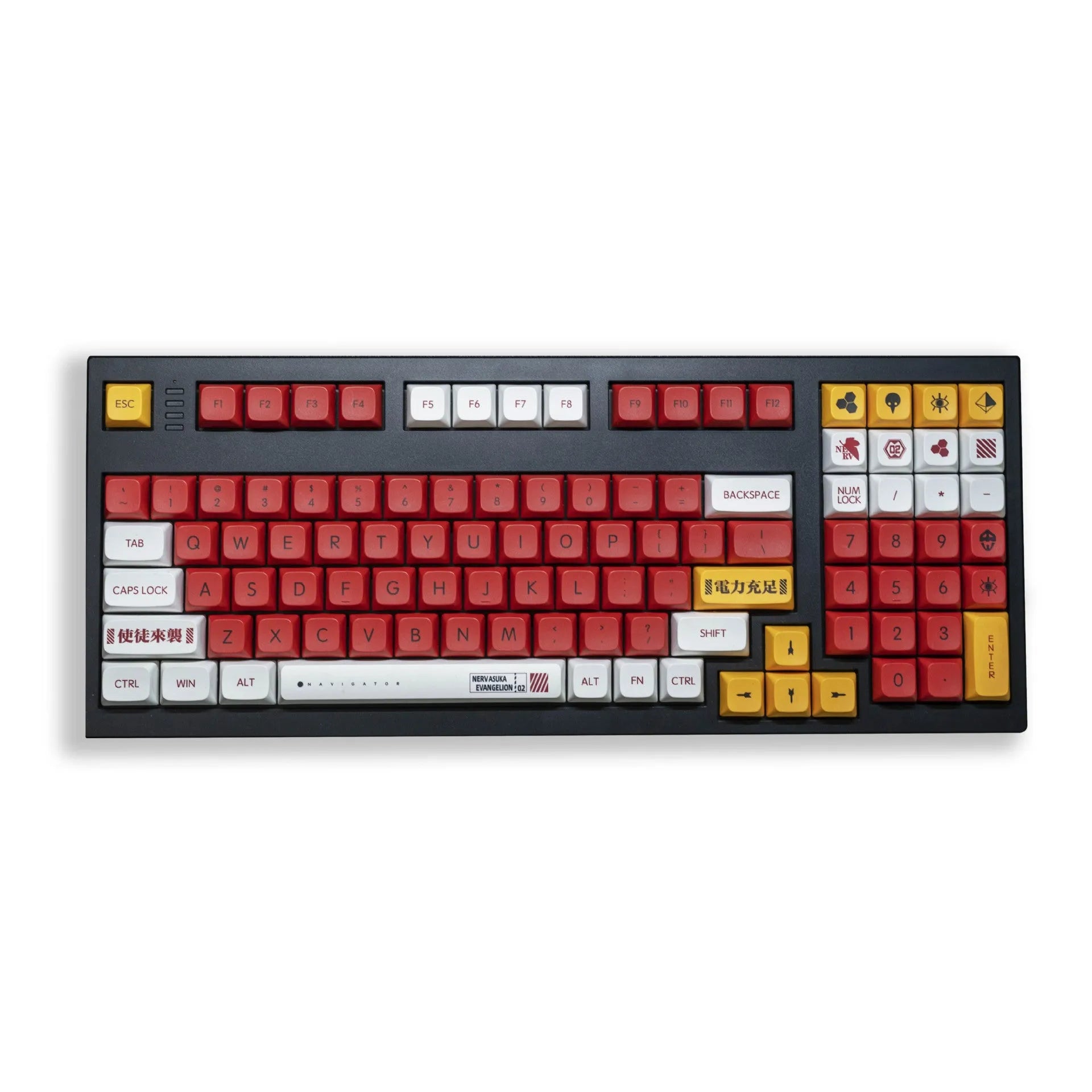 138 PBT key caps with sublimation printed boy and girl colour designs for mechanical keyboards