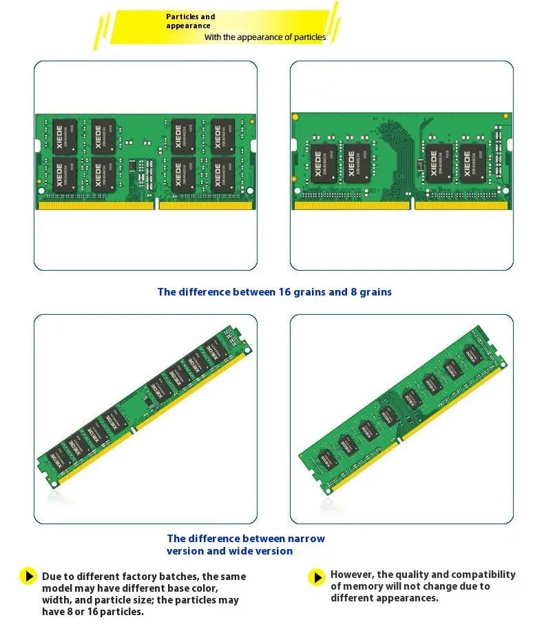 Z040 desktop DDR3 4GB 1600MHz memory module single RAM stick