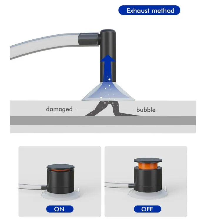 Car windscreen crack repair kit with plastic applicator and broken glass corrector for DIY windshield fixes