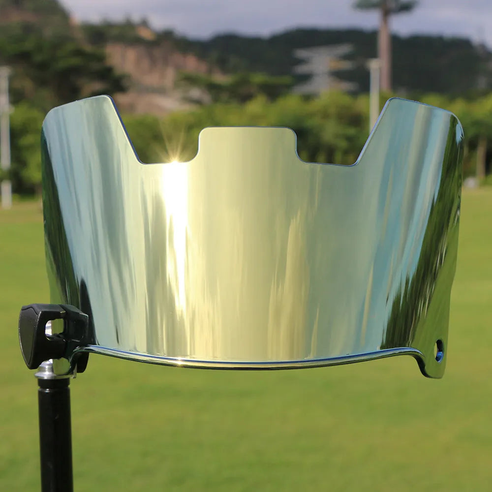 American style rugby helmet goggles in multiple colours showing tool-free attachment.