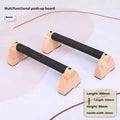 Pair of solid wood single parallel bars for fitness, beech and rubber wood options, 20cm and 30cm heights