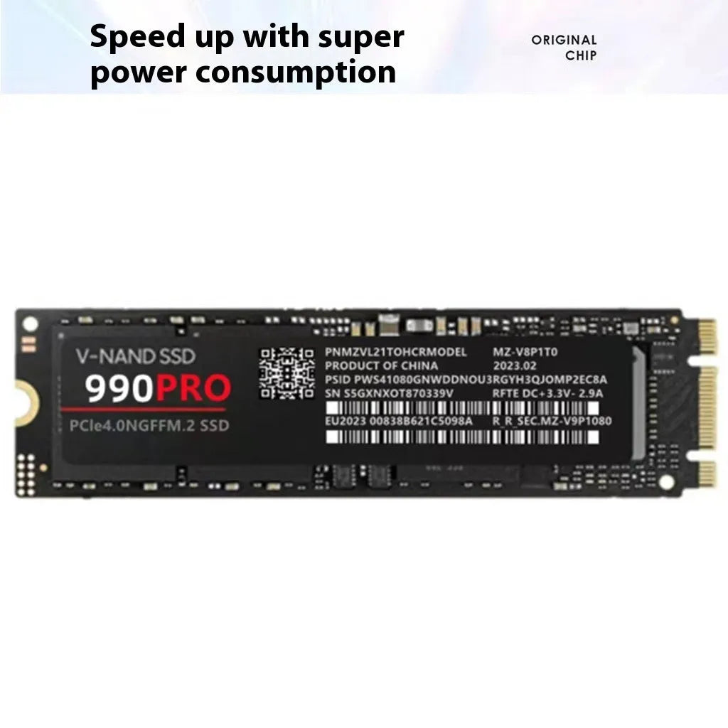 Dedicated To SSDs 990pro NVMe internal SSD with PCI-E interface 2280 form factor