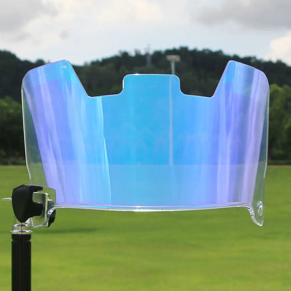 American style rugby helmet goggles in multiple colours showing tool-free attachment.