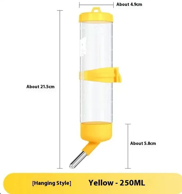 Green plastic leak-proof ball kettle pet water bottle with a 250ml capacity.