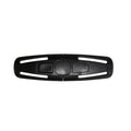 Black nylon PA66 seat belt clip for child car seat 5-point harness systems