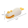 Small yellow duck rechargeable sealing machine with animal jacquard pattern and charging cable