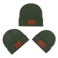 Knitted warm pullover hat in dome style on child, acrylic fibre, available in multiple colours