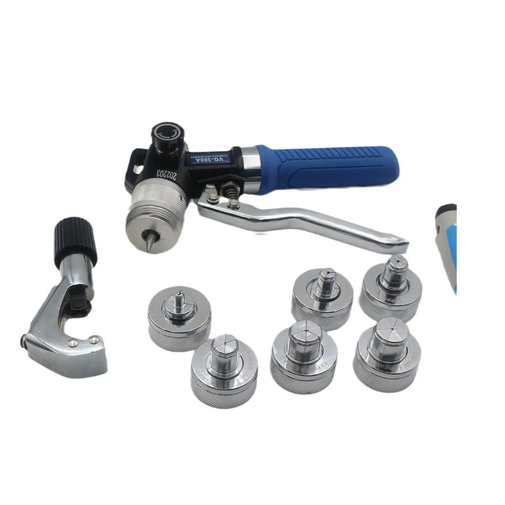 Hydraulic tube expander refrigeration tool, VG-300 style, made from high-strength alloy steel.
