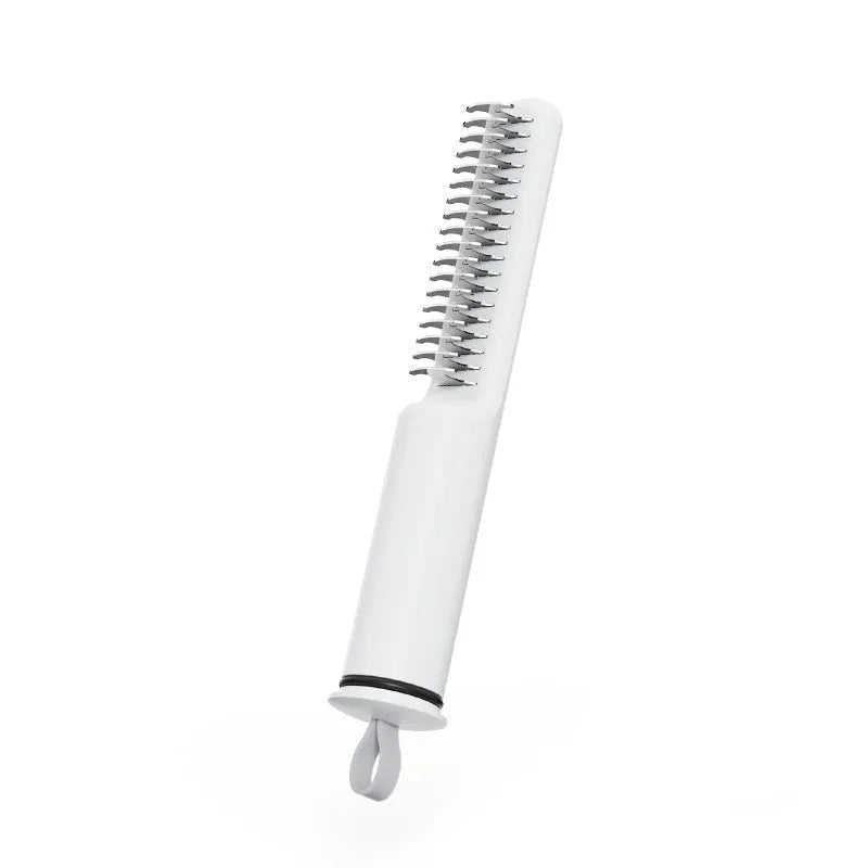 Stainless steel pet dematting comb with comfortable handle in pink colour option