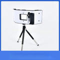 Dental oral photography fill-in light bracket in black and white with compact packaging