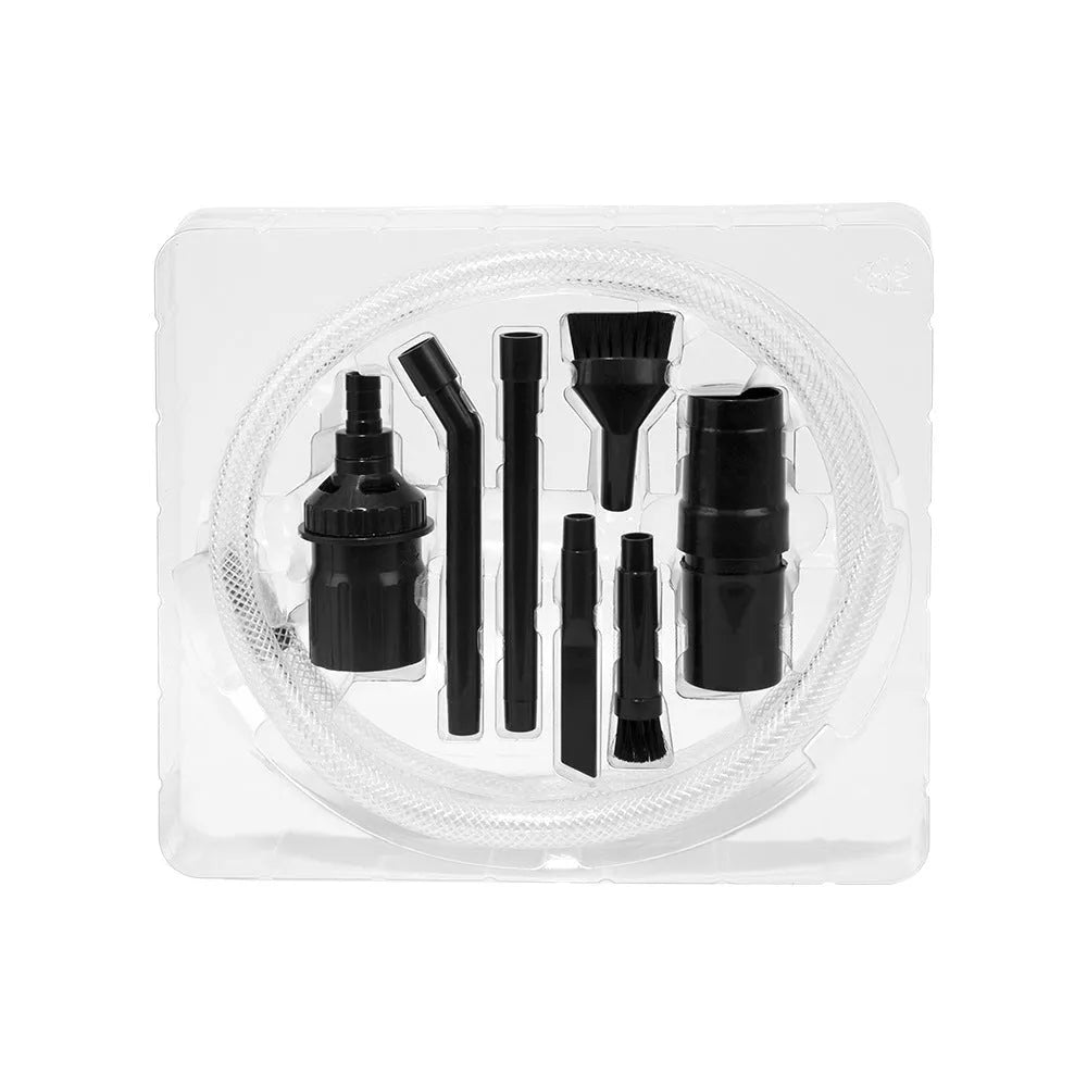 Eight-piece multifunctional small suction head set for vacuum cleaner auxiliary dust collection