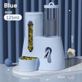 Hamster automatic drinking water feeder in blue colour with basin design for Djungarian hamsters