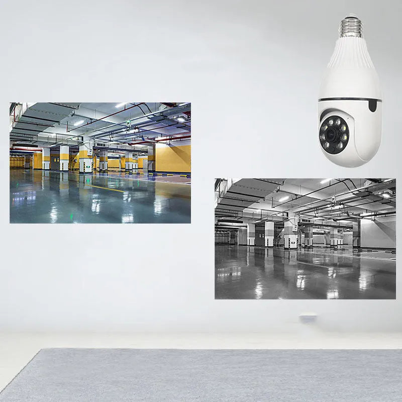 Rui Chuan Technology Minions model 3MP wireless surveillance camera with wide-angle lens