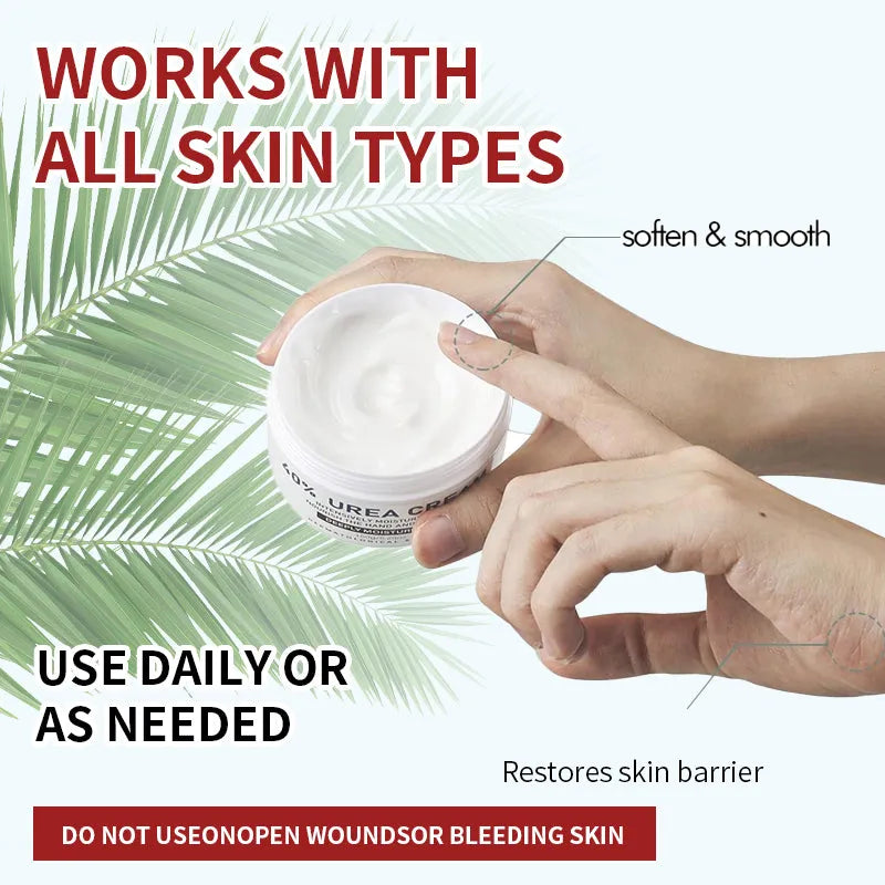 40 Urea Cream 150g jar for intensive repair of extremely dry and cracked skin