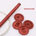 Round wax sealing stick 11mm x 13mm for paint gun envelope sealing