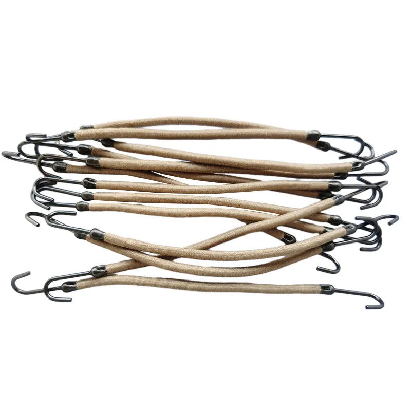 Double hook wig hair tool in solid colour with weaving construction for hair attachment