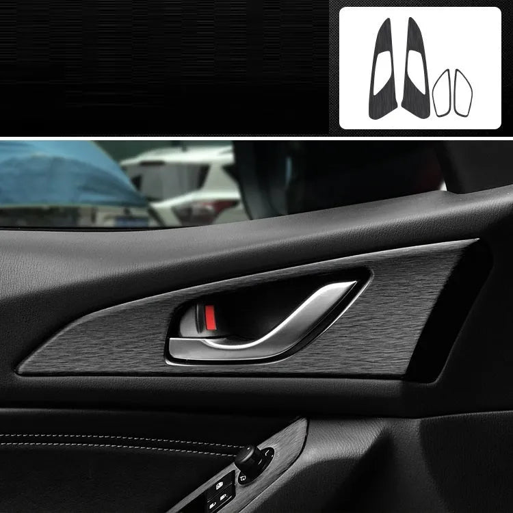 Car interior decorative film sticker kit for centre console and trim modification