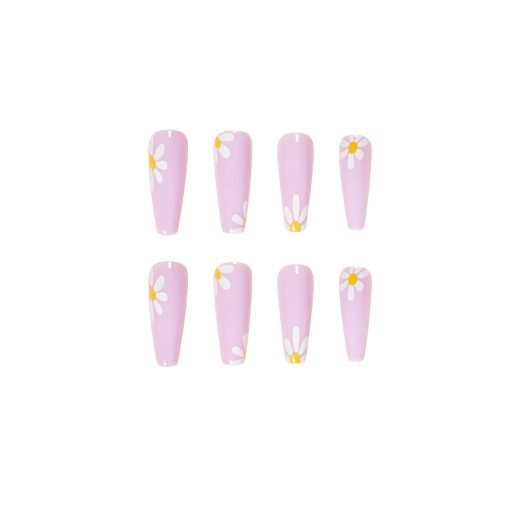 False nail pastoral style cross mirror finish 24 pieces JP1150