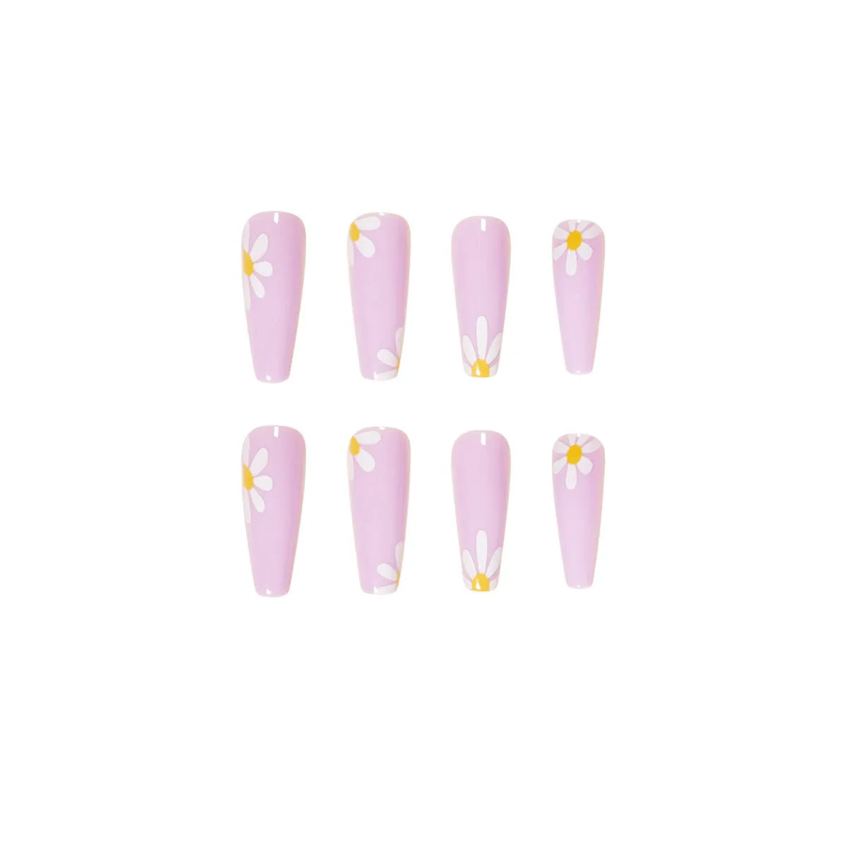 False nail pastoral style cross mirror finish 24 pieces JP1150