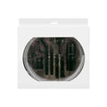 Eight-piece multifunctional small suction head set for vacuum cleaner auxiliary dust collection