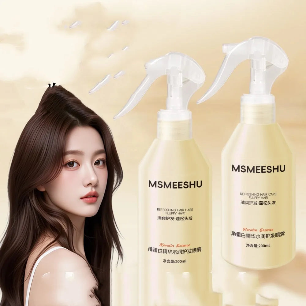 Transparent keratin honey hair care spray bottle for soft bright hair standard specification