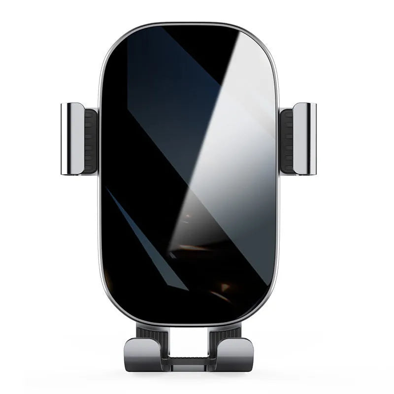 Sucker car phone holder in Black with USB cable for dashboard or windshield mounting