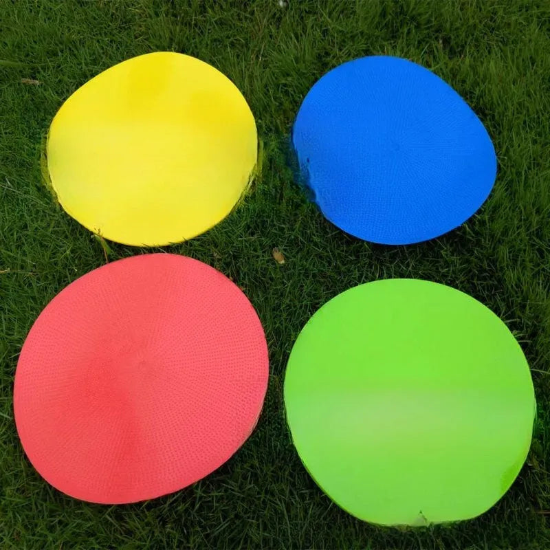 TPE football training target disc flat marker 23cm diameter in multiple colours