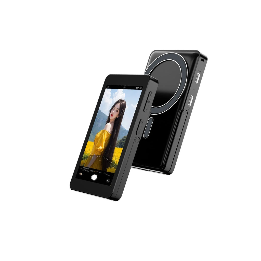 4-inch touch screen magnetic suction monitor for mobile phone in black