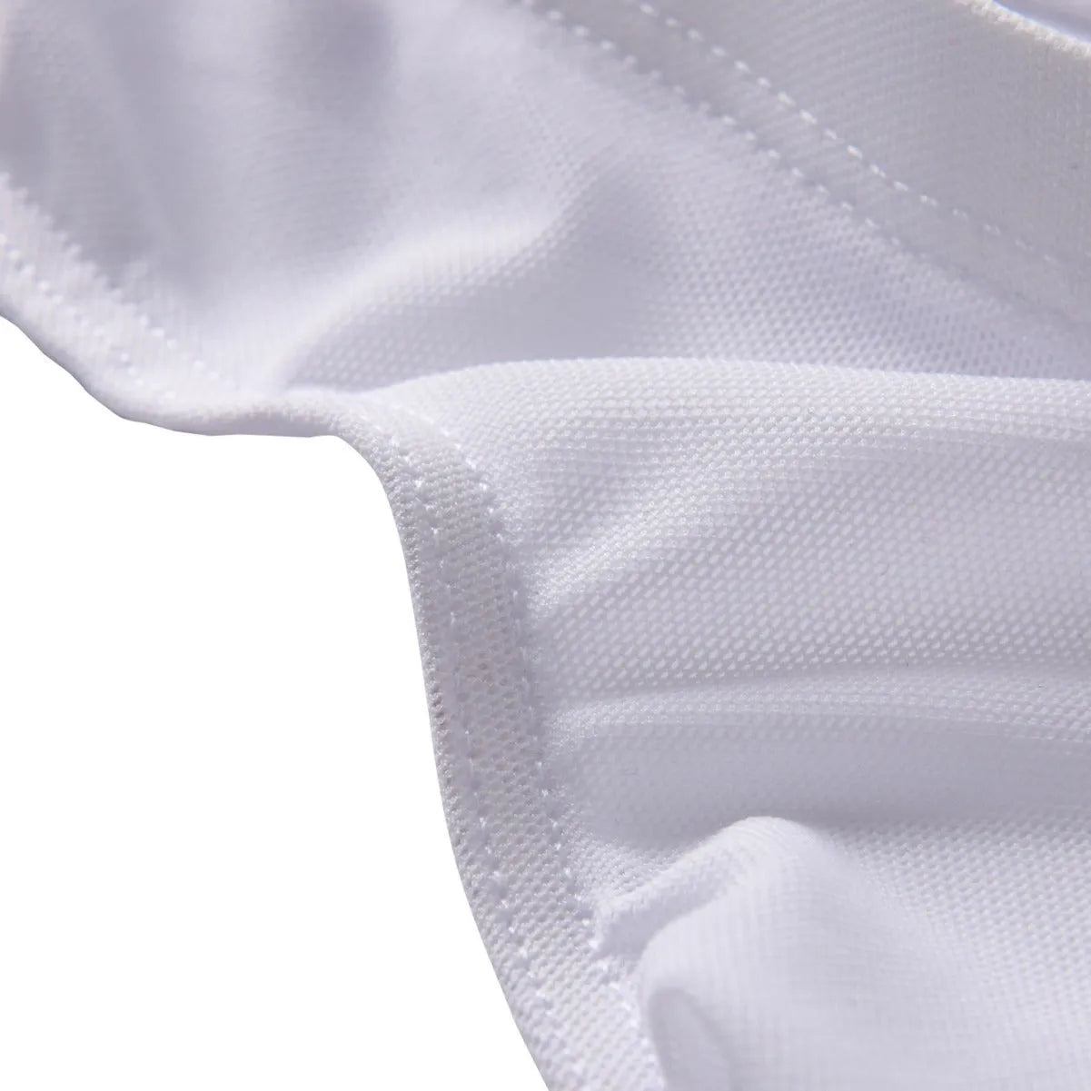 Men's black low-waist nylon briefs with quick-drying ice silk fabric