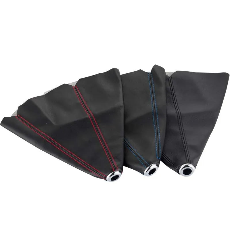 General Motors vehicle gear cover in black PU leather protecting gear selector