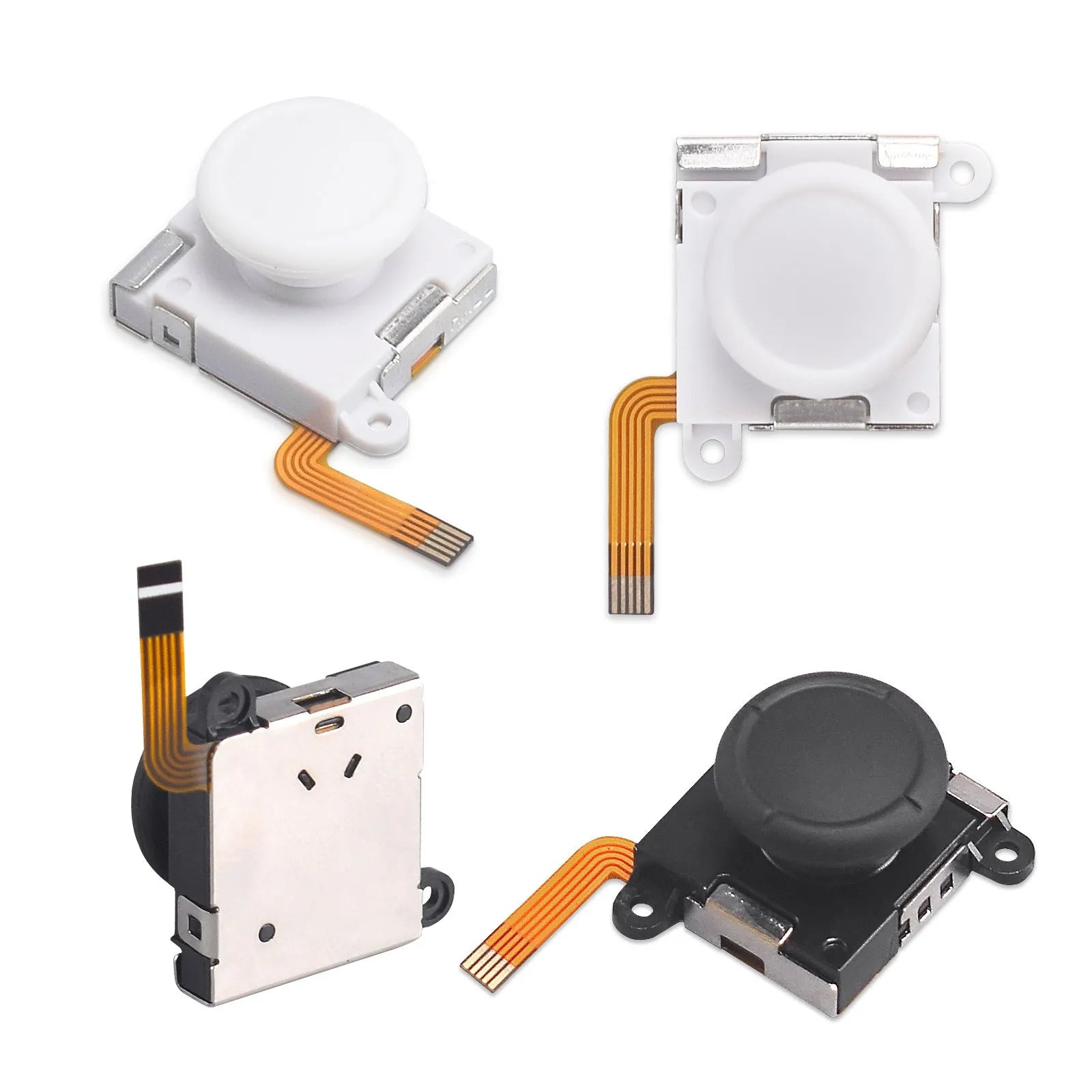 Hall effect magnetic replacement joystick component for PS5, PS4, XBOX and Switch game controllers