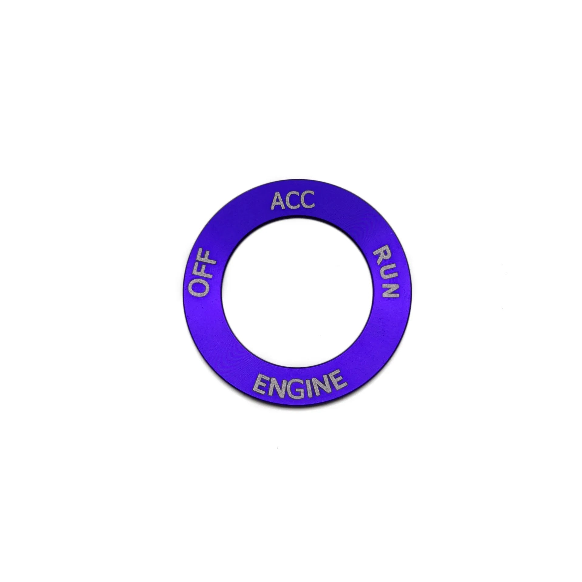 Aluminium alloy decorative ring for Dodge Challenger Grand Cherokee air conditioning knob in multiple colours.