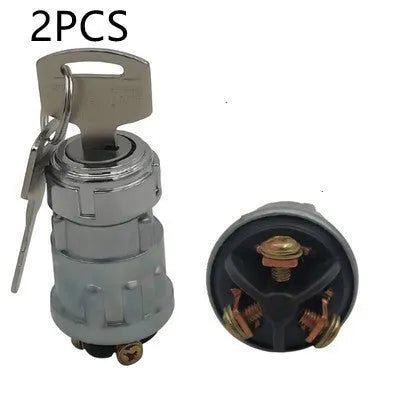 Pure copper car ignition switch with key for JK423 truck and forklift models