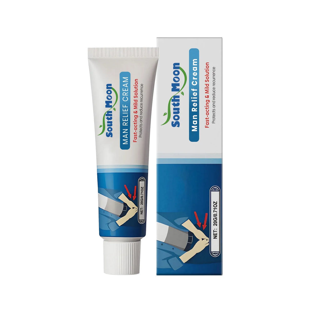 Men's soothing gentle nourishing neck cream 20g with mint leaf and aloe leaf for universal skin type