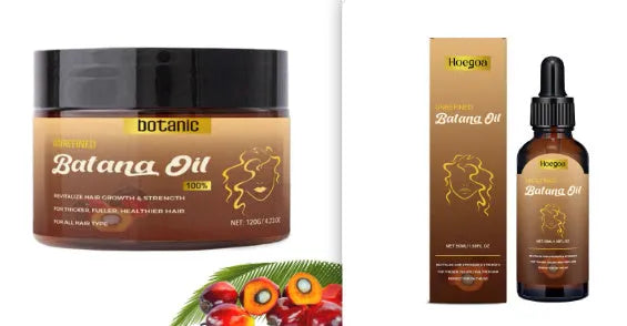 Botanic batana oil hair growth set with shampoo in 120g bottles, Set1 colour option