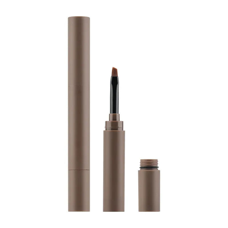 Double-headed eyebrow cream with pencil and powder in five colour options