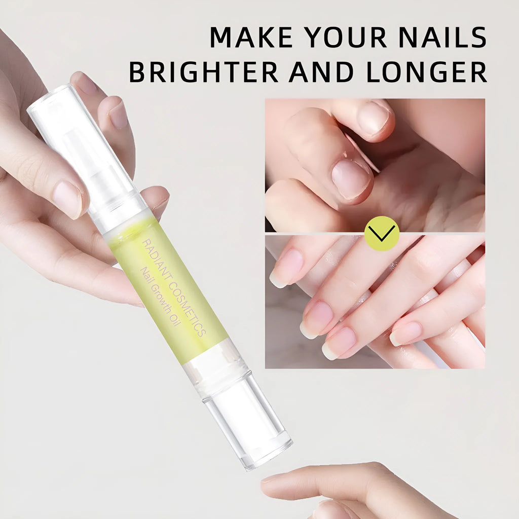 3ml nail growth treatment oil bottle for moisturising and conditioning