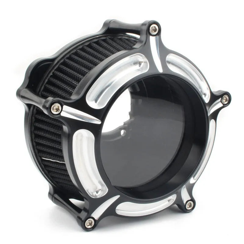 Aluminium air filter suction retrofitting accessories for 300mm filters in multiple colour options