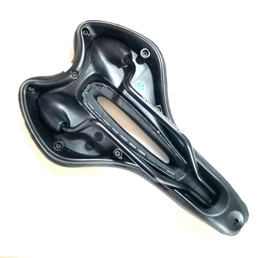 Cycling saddle cushion with silicone surface, waterproof cover, wrench and tyre patch kit